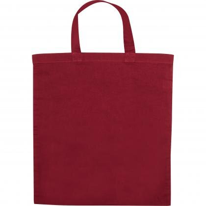Cotton bag with short handles MARSHALL