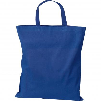 Cotton bag with short handles MARSHALL