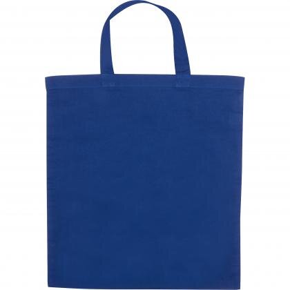 Cotton bag with short handles MARSHALL