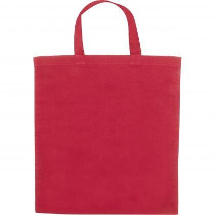 Cotton bag with short handles MARSHALL