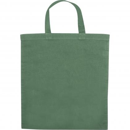 Cotton bag with short handles MARSHALL
