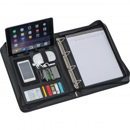 DIN A4 conference folder with ring binder LUCIANA