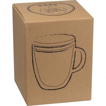 Double-walled glass with handle (350 ml) CECIL