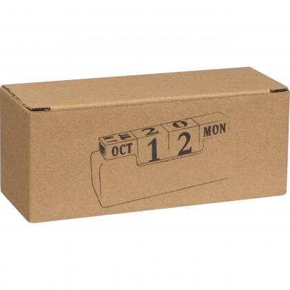 Everlasting bamboo desk calendar ANNABELLE