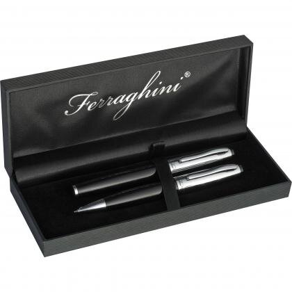Ferraghini writing set with a ball pen and a rollerball pen ANASTAZJA