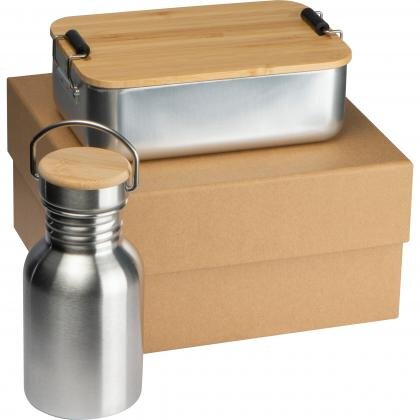 Gift set with drinking bottle and lunch box JOSEF