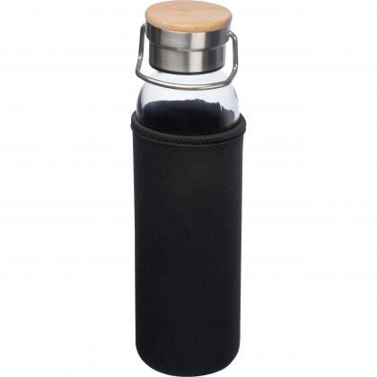 Glass bottle with neoprene sleeve, 600ml RAMONA