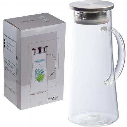 Glass carafe ELLIOTT