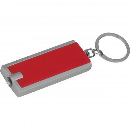 Keyring with white LED AGUSTIN