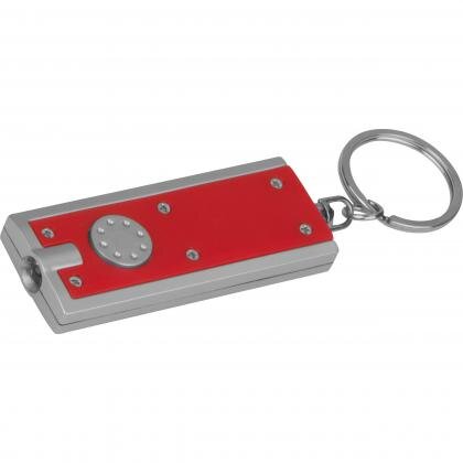 Keyring with white LED AGUSTIN