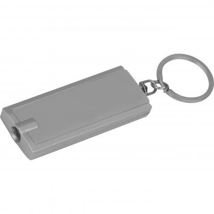 Keyring with white LED AGUSTIN