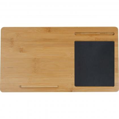 Laptop tray with mousepad and mobile phone holder HIPOLIT