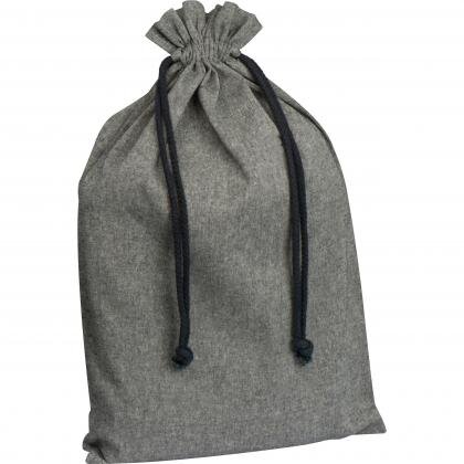 Large drawstring bag made from recycled cotton PIUS