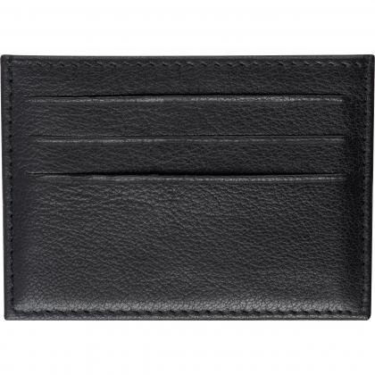 Leather RFID credit card case ISMAEL