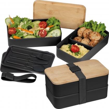 Lunchbox with two compartments SALVATORE