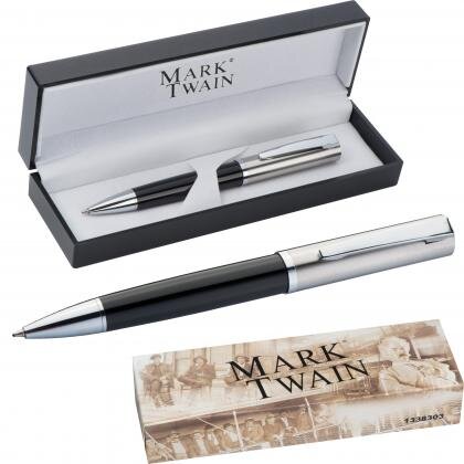 Mark Twain ball pen acrylic box LORENZ