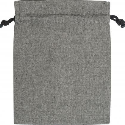 Medium drawstring bag made from recycled cotton WARREN