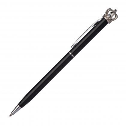 Metal ball pen with crown DYLAN