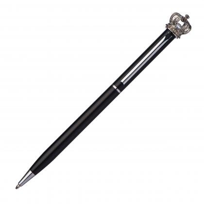 Metal ball pen with crown DYLAN