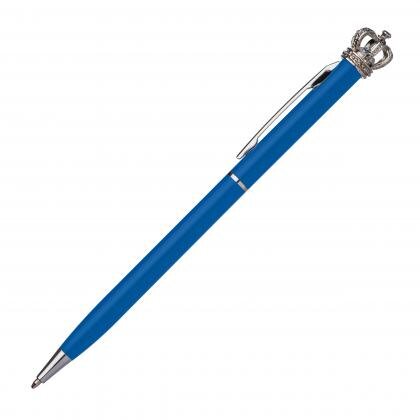 Metal ball pen with crown DYLAN