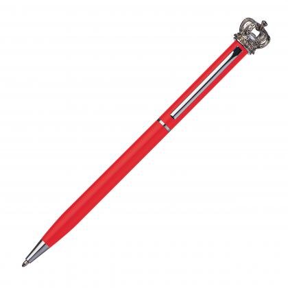 Metal ball pen with crown DYLAN