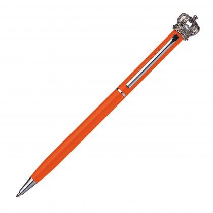 Metal ball pen with crown DYLAN
