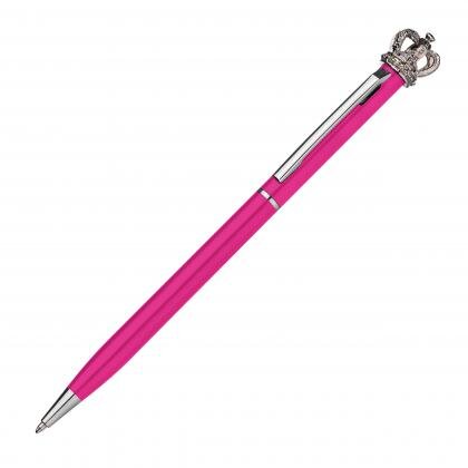 Metal ball pen with crown DYLAN