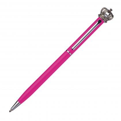 Metal ball pen with crown DYLAN
