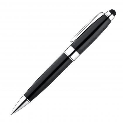 Metal ball pen with touch pad function ROSE