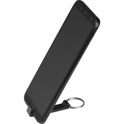 Metal keyring with bottle and can opener ADRIANO