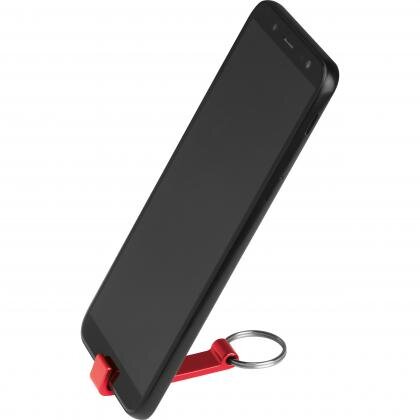 Metal keyring with bottle and can opener ADRIANO