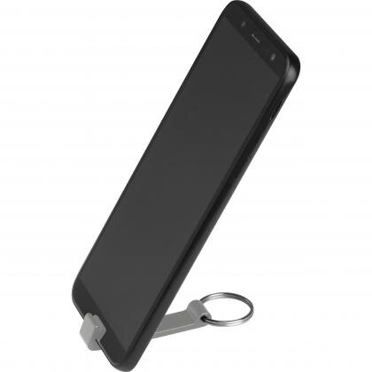 Metal keyring with bottle and can opener ADRIANO