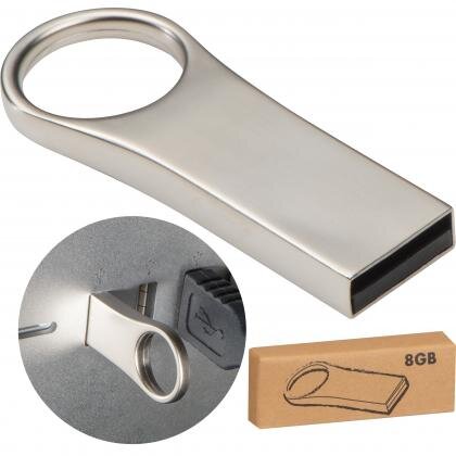 Metal USB Stick 8GB ROSEMARIE