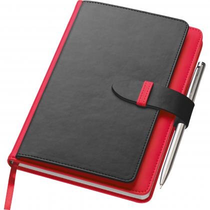 Notebook with business card compartments MARTIN