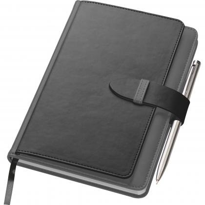 Notebook with business card compartments MARTIN