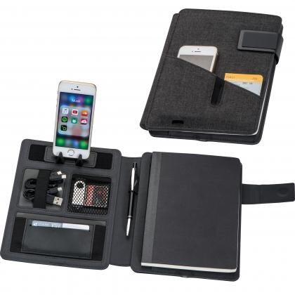 Notebook with powerbank FABIOLA