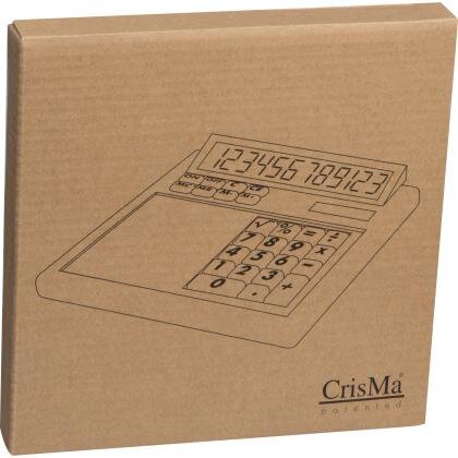 Own-design desk calculator with insert without holes GENEVIEVE