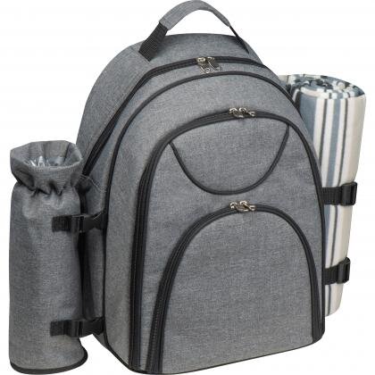 Picnic backpack for 4 Persons including also a picnic blanket EARL