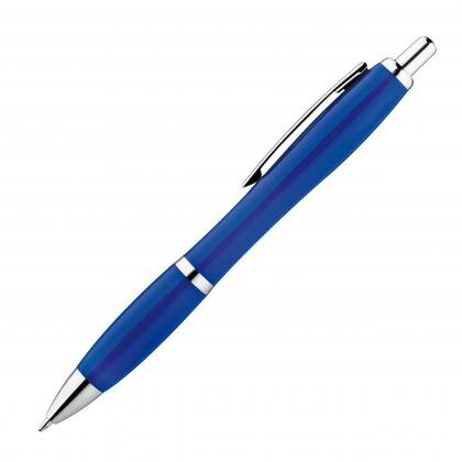 Plastic ball pen with metal clip ERIN