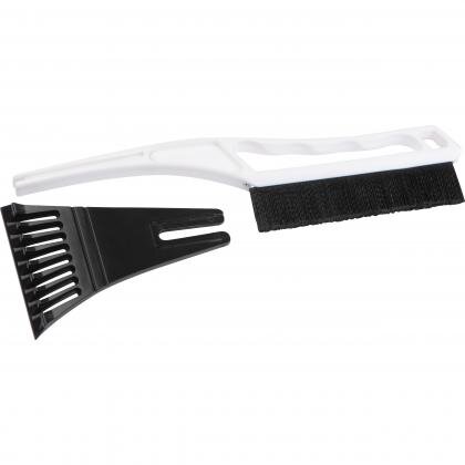 Plastic ice scraper with brush ROSSELLA