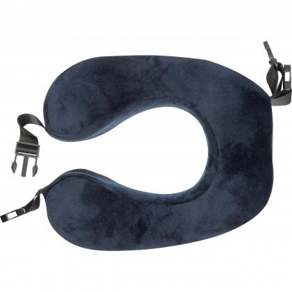 Plush neck pillow with closure band DAWN