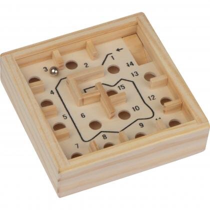 Puzzel wooden labyrinth DOMINGO