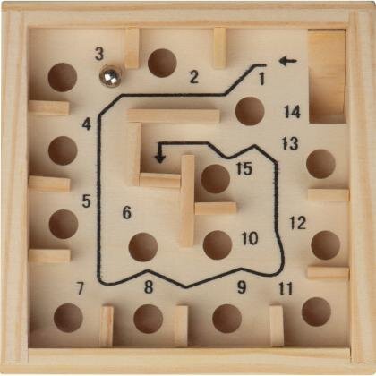 Puzzel wooden labyrinth DOMINGO