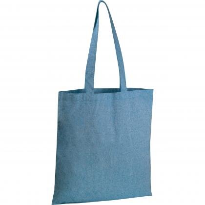 Recycled cotton bag with long handles LAMBERTO