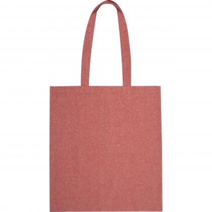 Recycled cotton bag with long handles LAMBERTO