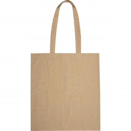 Recycled cotton bag with long handles LAMBERTO