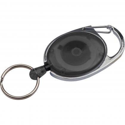 Retractable keyring with carabiner DIANA