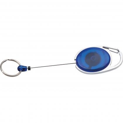 Retractable keyring with carabiner DIANA
