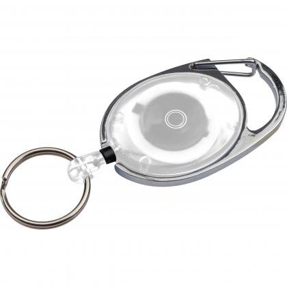 Retractable keyring with carabiner DIANA