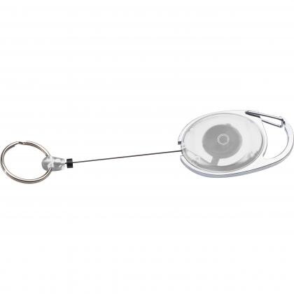 Retractable keyring with carabiner DIANA